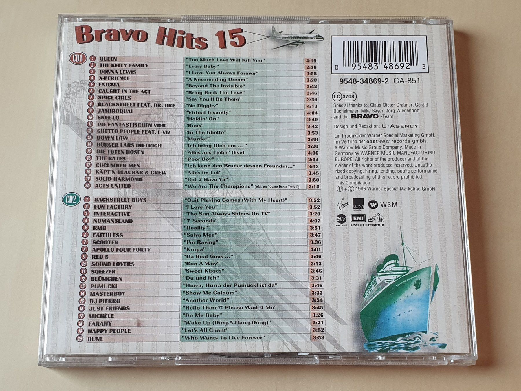 CDs: Bravo Hits 15 – Gebraucht aus Stansstad von collectorsshop 1