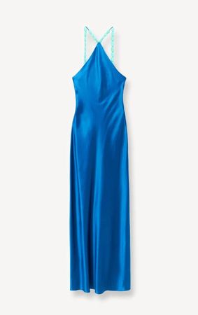 STAUD Kleid, Grösse 4, Blau, Perfekt für den Sommer!