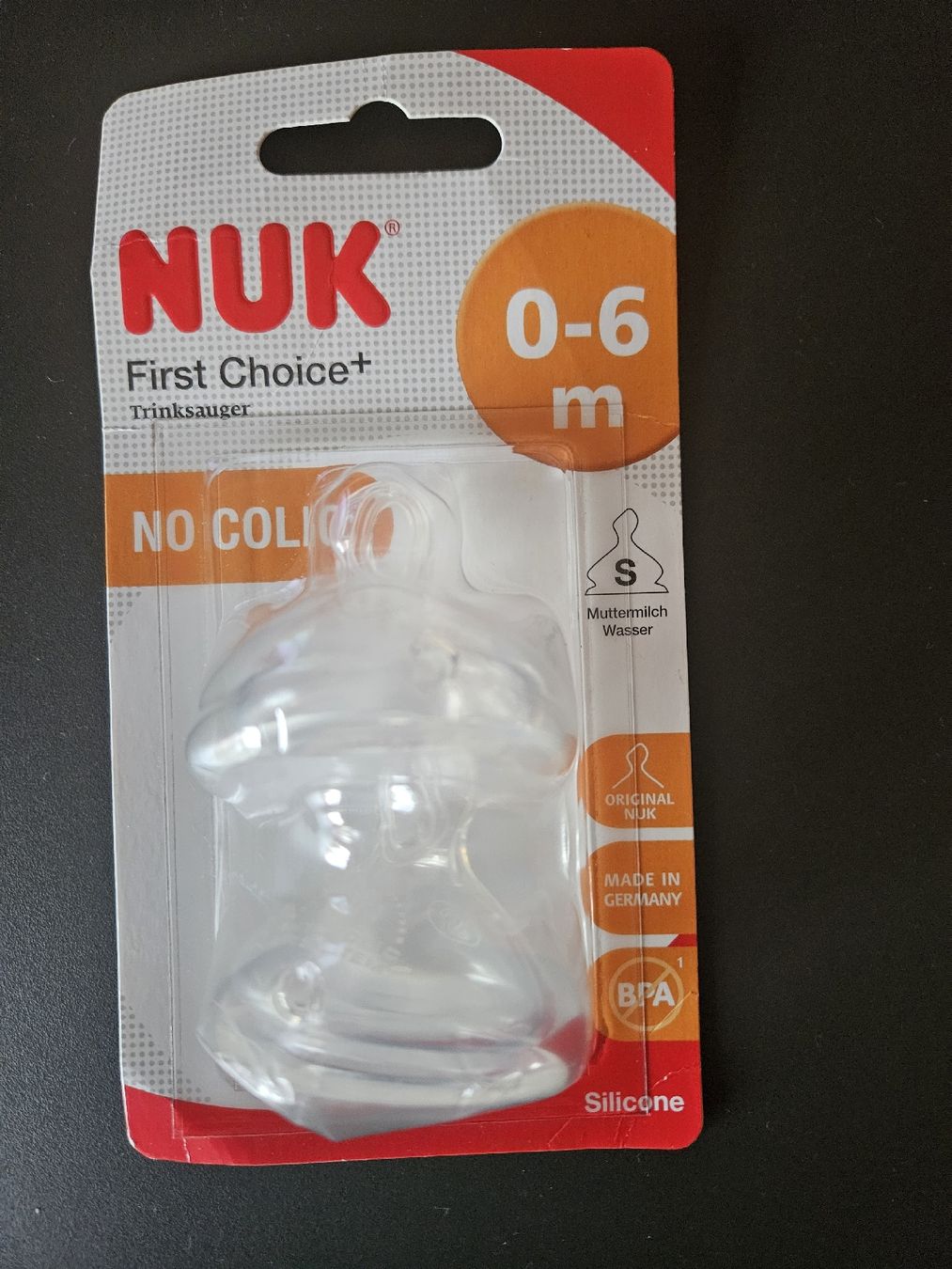 Pasti del neonato: NUK first choice Flaschensauger Bottle Teat - S – Nuovo (secondo la descrizione) da Zürich venduto da Giuseppe77