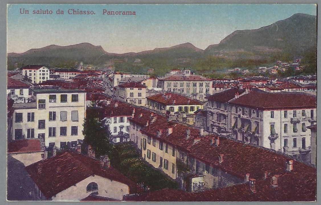 Ansichtskarten: CHIASSO, PANORAMA * – Gebraucht aus Pura von ulisse1957