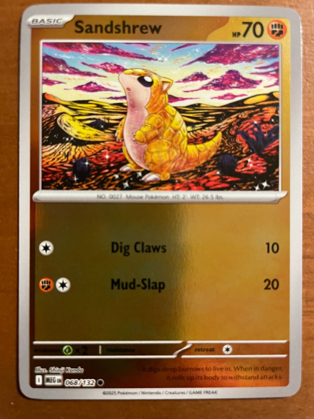 Pokémon Carte collezionabili: Pokemon Sandshrew Reverse (Versand gratis) – Nuovo (secondo la descrizione) da Chur venduto da Angerson