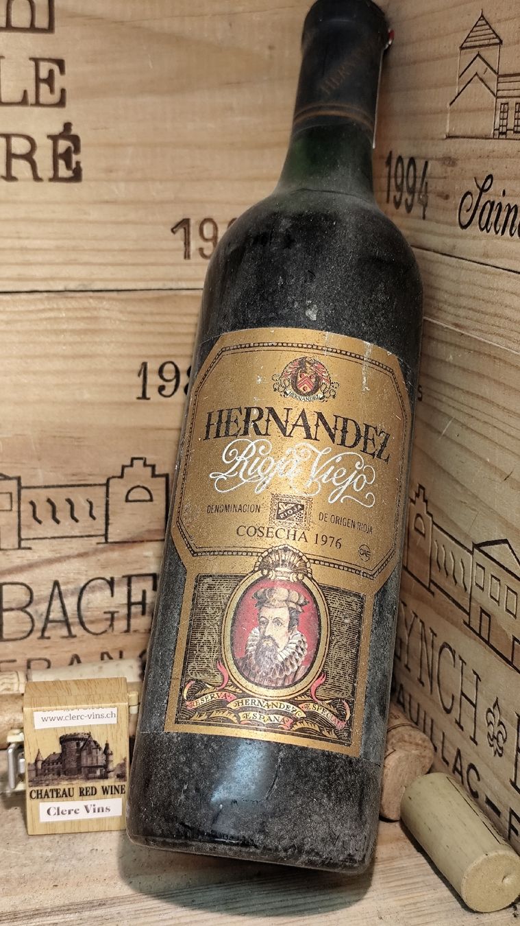 Rioja Wein: 1976 Rioja Viejo Hernandez – Neu und originalverpackt aus Büsserach von Vintage-vins