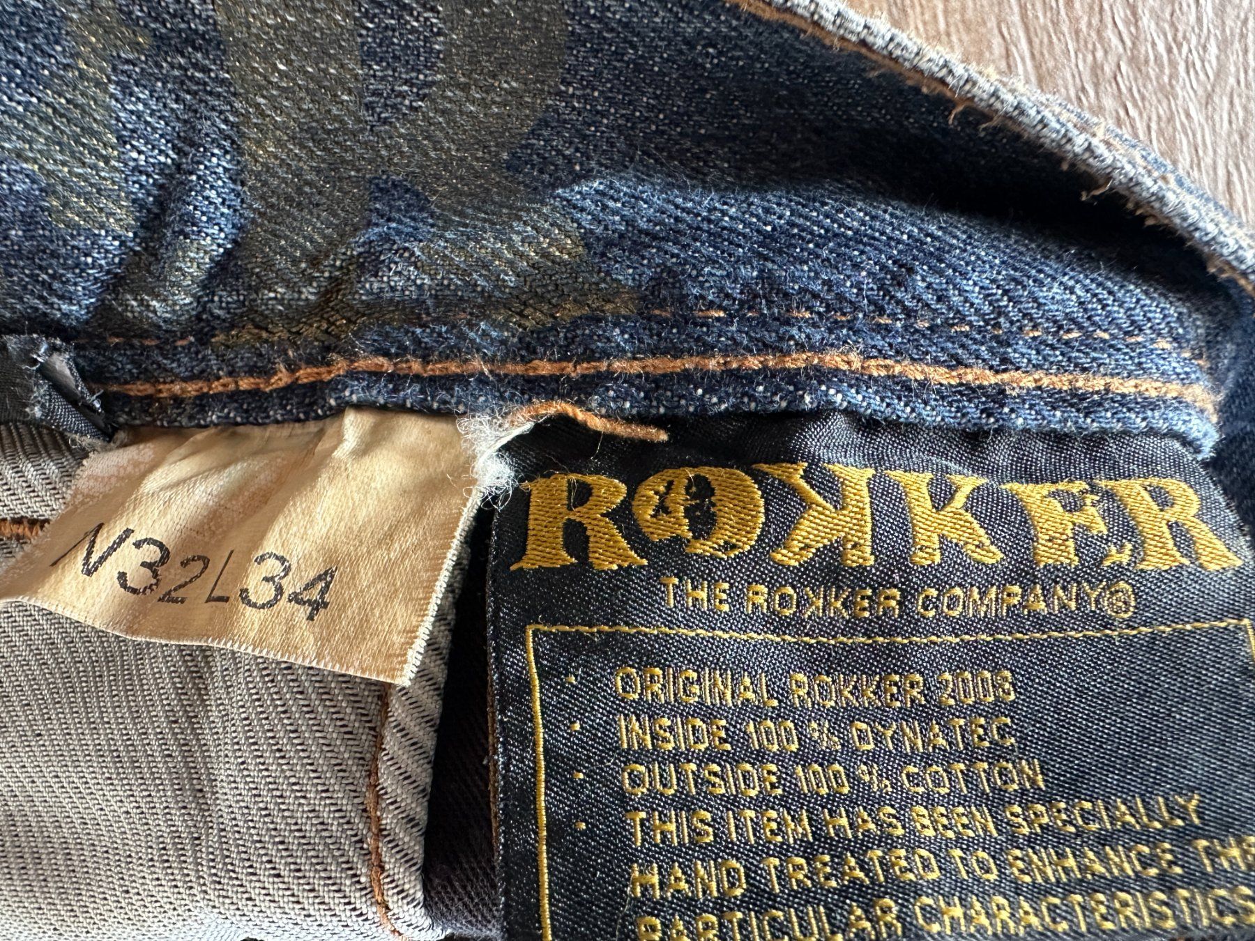 Rokker Jeans: Jeans ROKKER 2003 W32/L34 used condition – Gebraucht aus Wil SG von Excalibur02 1
