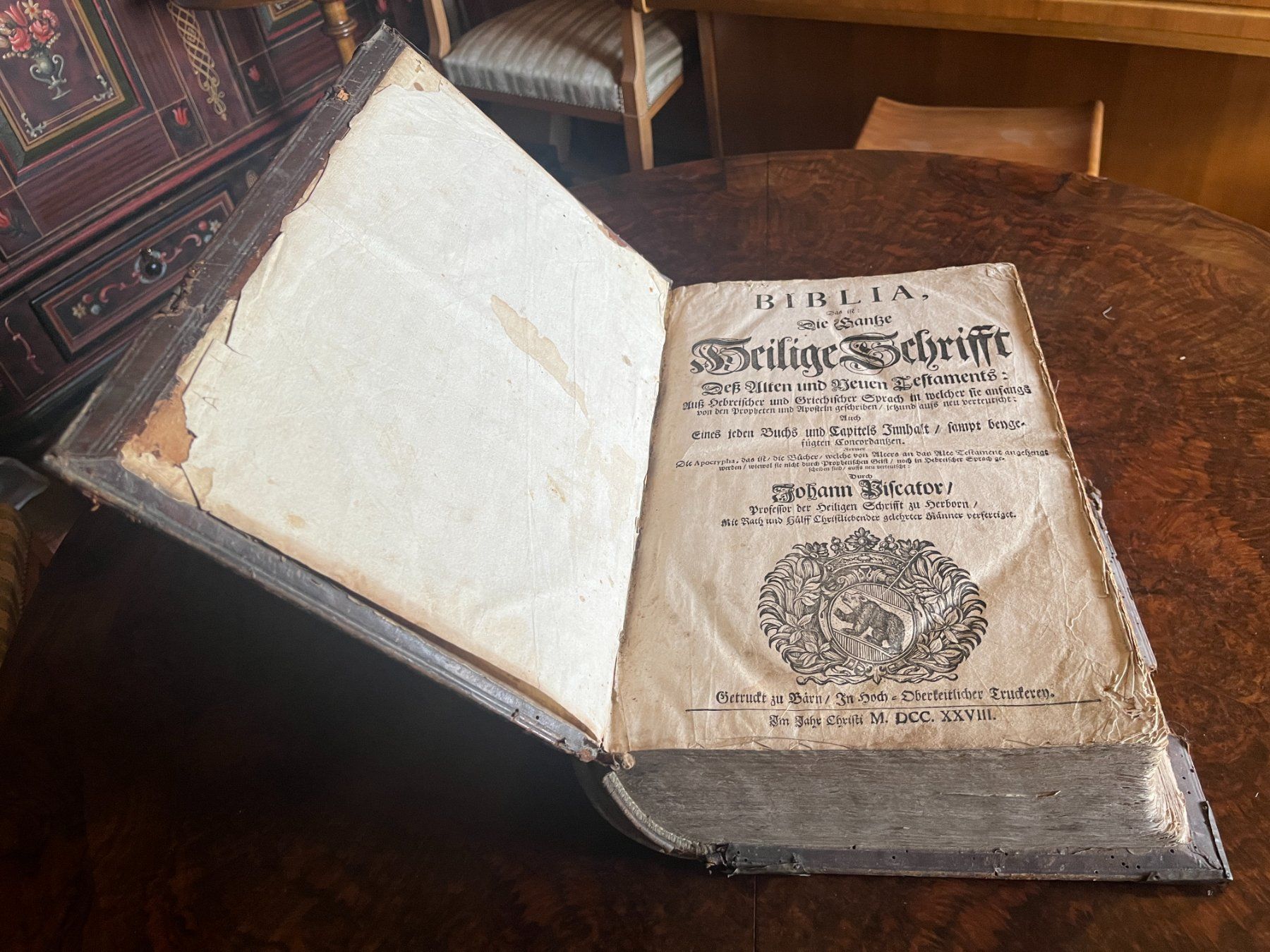 Libri: Heilige Schrift anno MDCCXXVIII – Usato da Affoltern BE venduto da Buco 2