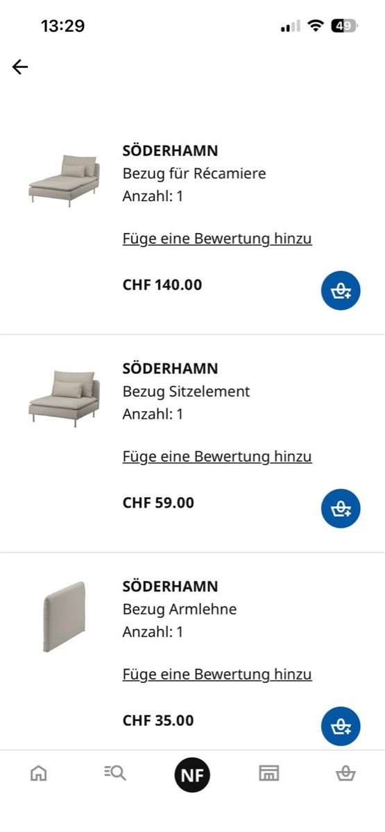 Divani: IKEA SÖDERHAMN Sofa wie Neu! Fridtuna Hellbeige – Nuovo (secondo la descrizione) da Thun venduto da Makki83 3
