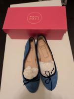 Manu Mari Ballerinas, Gr. 38, hellblau, Top Zustand!