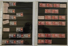 CH-Briefmarken - Sammlung von Abarten - Landi 1939