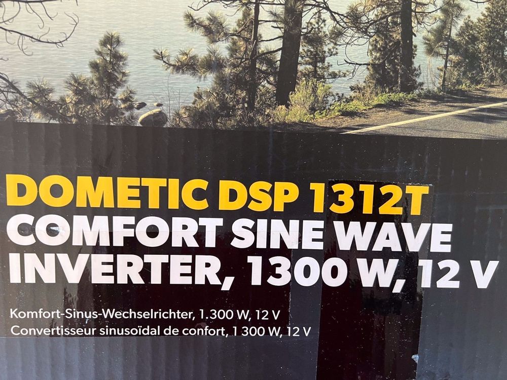 Dometic DSP 1312T 1300W Comfort Sine Wechselricther 12V-230V | Kaufen ...