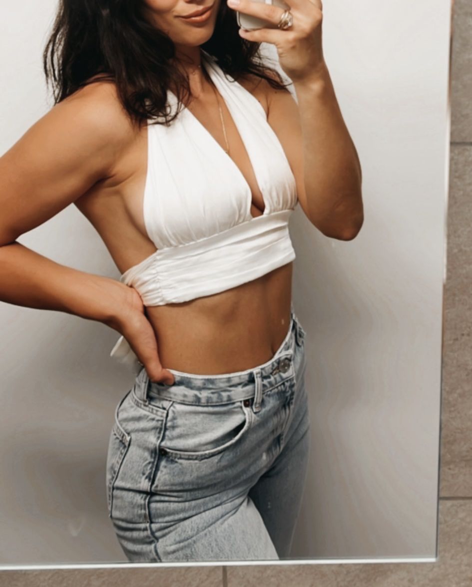 Zara Tops: Zara top S – Gebraucht aus Porza von kaj_d5q7