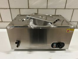 3er Bain-Marie inkl. GN Behälter NEU mit Garantie