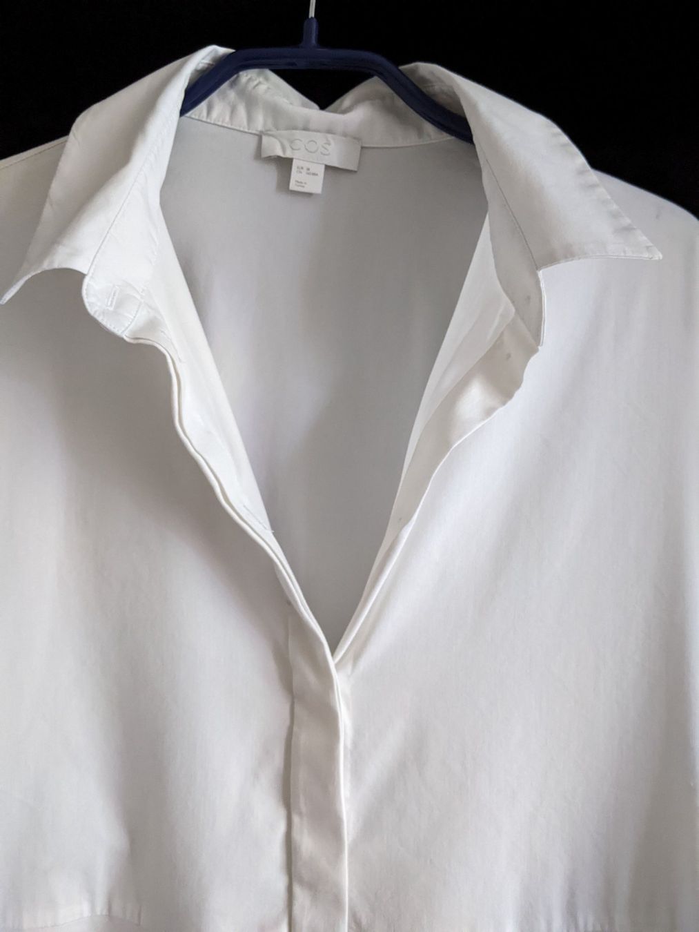 Cos Vestiti: COS : Super-stylée robe-chemise blanche déstructurée M – Nuovo (secondo la descrizione) da Petit-Lancy venduto da lilycerise 1
