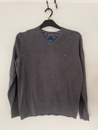 Tommy Hilfiger Pullover Gr. M Baumwolle Seide Top Zustand