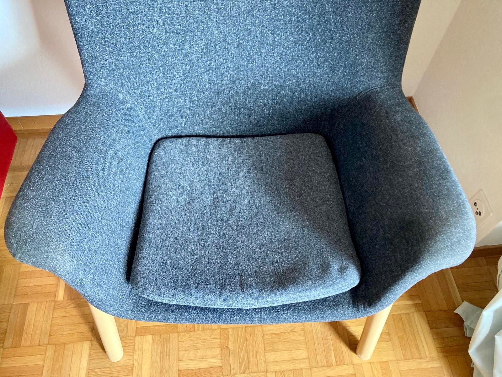 Ikea Poltrone: IKEA VEDBO Sessel dunkelgrau – Usato da Zürich venduto da skyfri 1