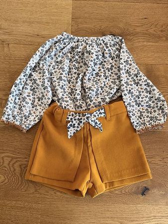 Sommer Set, Bluse und Shorts, Gr. 86, Top Zustand!