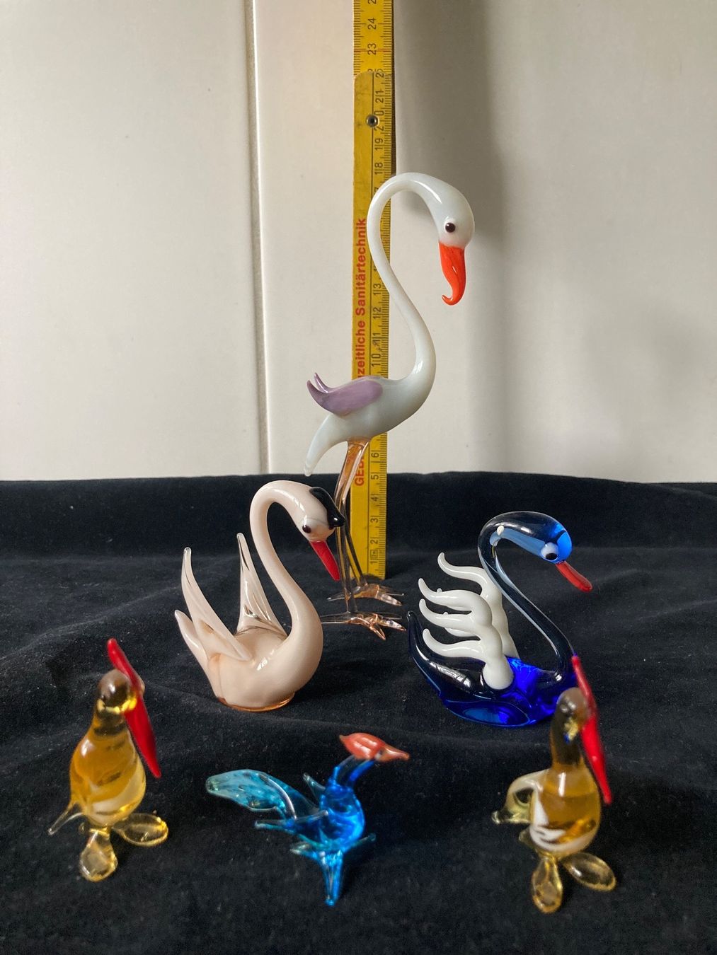 Tutte le decorazioni: 6 Bunte Glas-Vögel – Usato da Zürich venduto da Chaeffeler 2