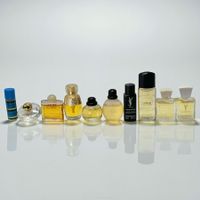 Lot de 10 miniatures de parfum YVES SAINT LAURENT vintage