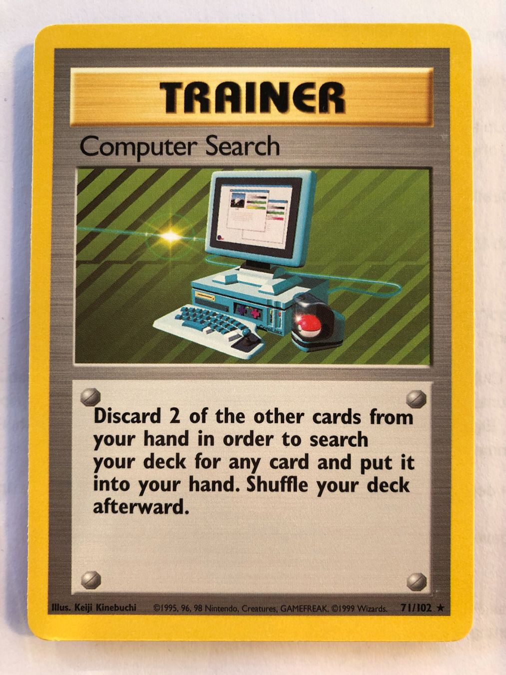 Cartes à collectionner: Computer Search (rare) Base set - LP - ab 1.- – D'occasion à Giubiasco par dan_pr8b