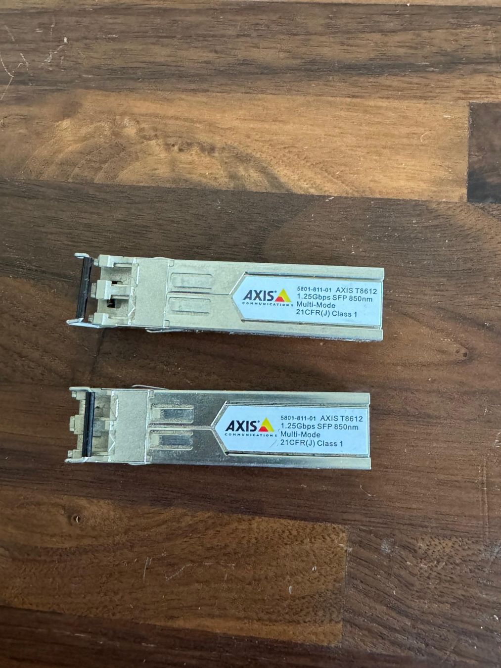 Unità & Adattatore: 2x AXIS T8612 SFP Transceiver 1.25Gbps 850nm Multi-Mode – Usato da Rothrist venduto da savic.stefan 1
