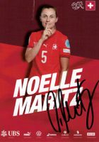 Noelle Maritz Autogramm handsigniert Schweiz 2025 NEU