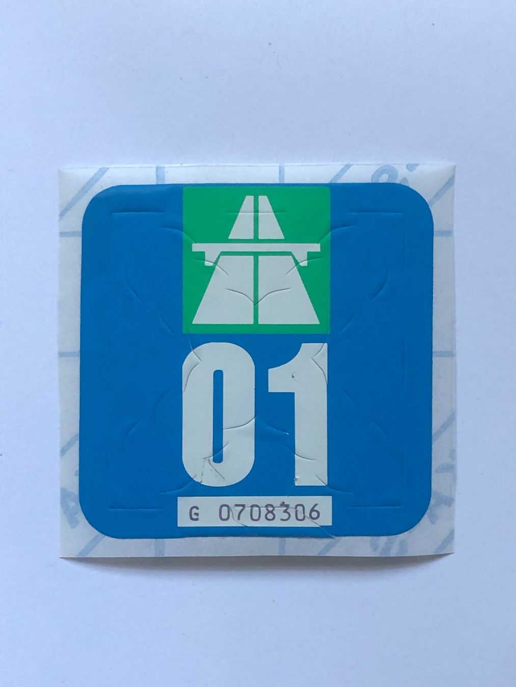 Vignette autostradali: Autobahnvignette 2001 – Usato da Ganterschwil venduto da ganterb
