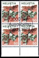 LANDSCHAFTSBILDER WALLIS 4ERBLOCK ERSTTAG - CH444
