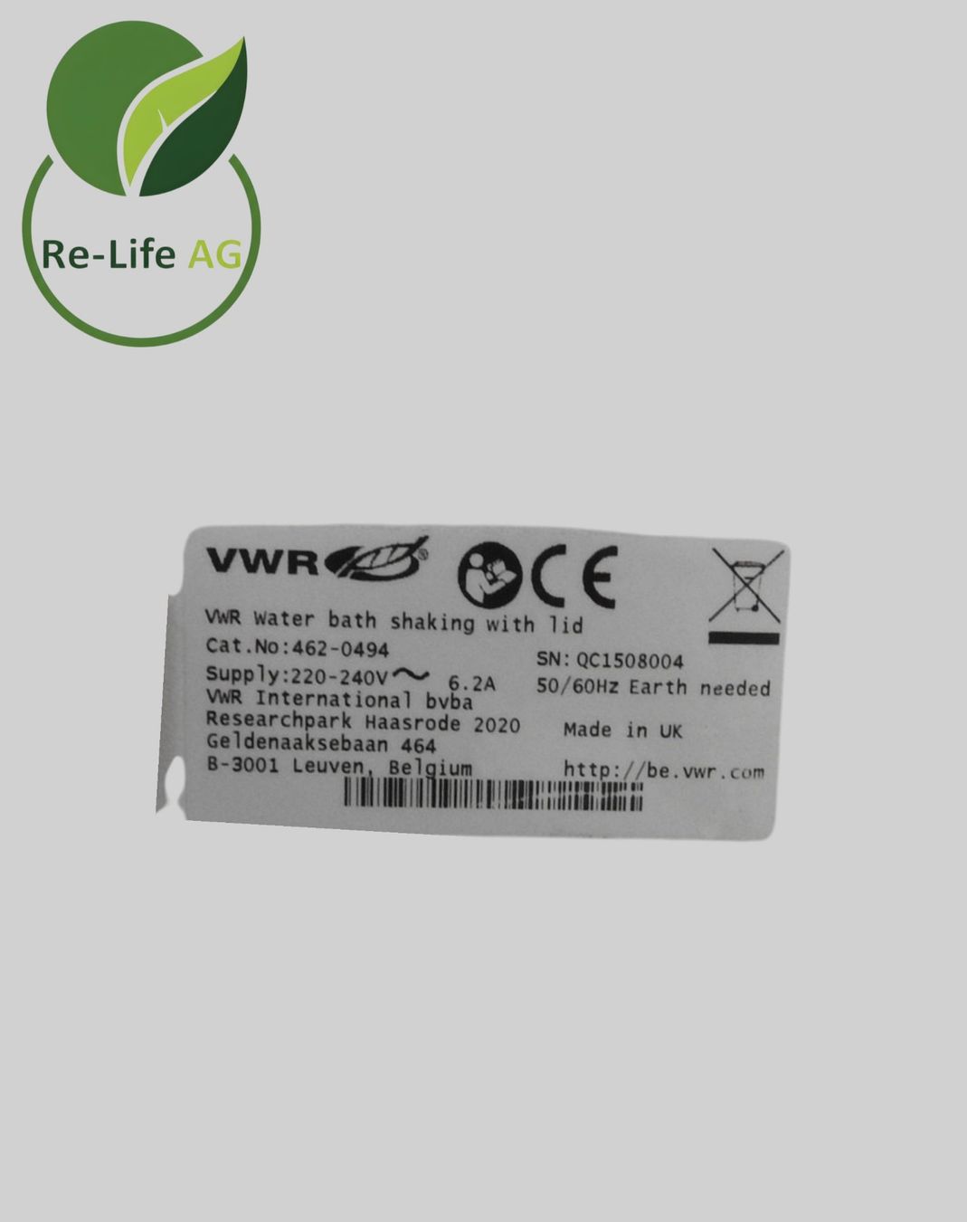 Tutte le macchine: VWR | 18l Shaking Bath 462-0494 | Linear Shaking / Heating – Usato da Reinach BL venduto da Re-LifeAG_Labor 6