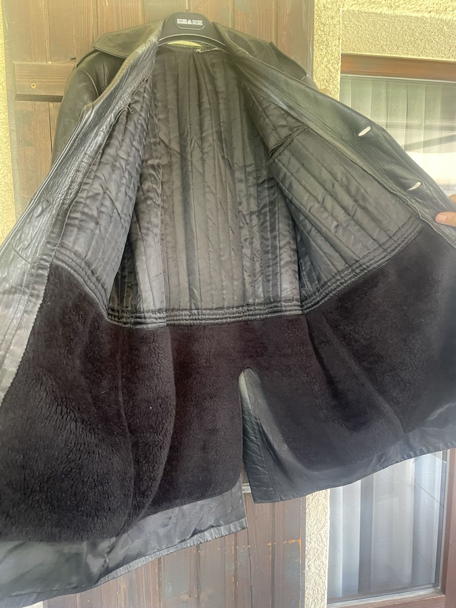 Manteaux: Manteau cuir long noir – D'occasion à Lausanne par lau_x22z 3