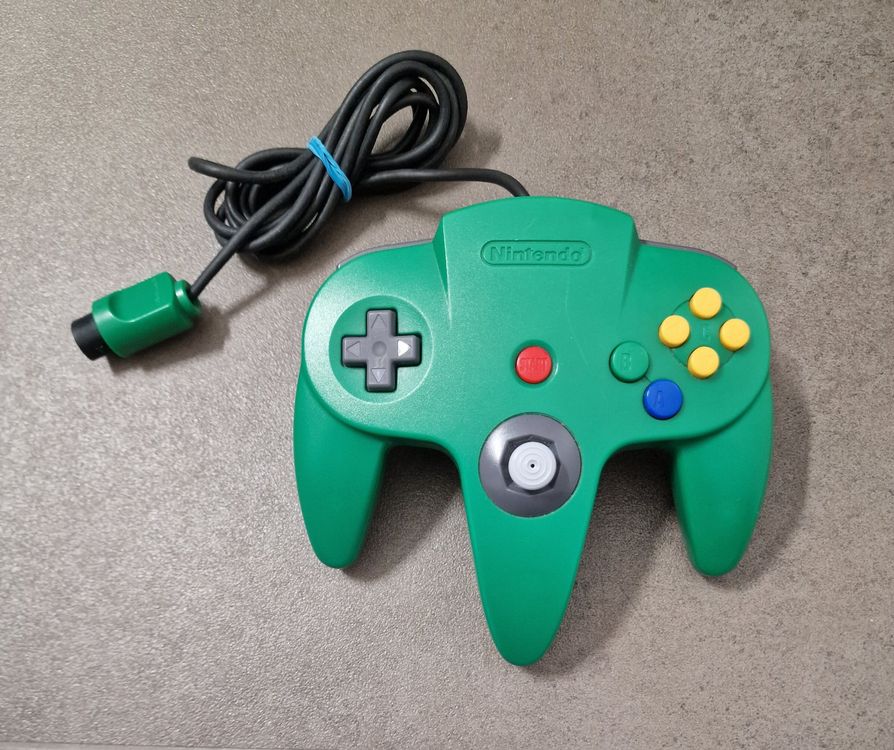 Original N64 Controller - Grün - schnelle Lieferung! | Kaufen auf Ricardo