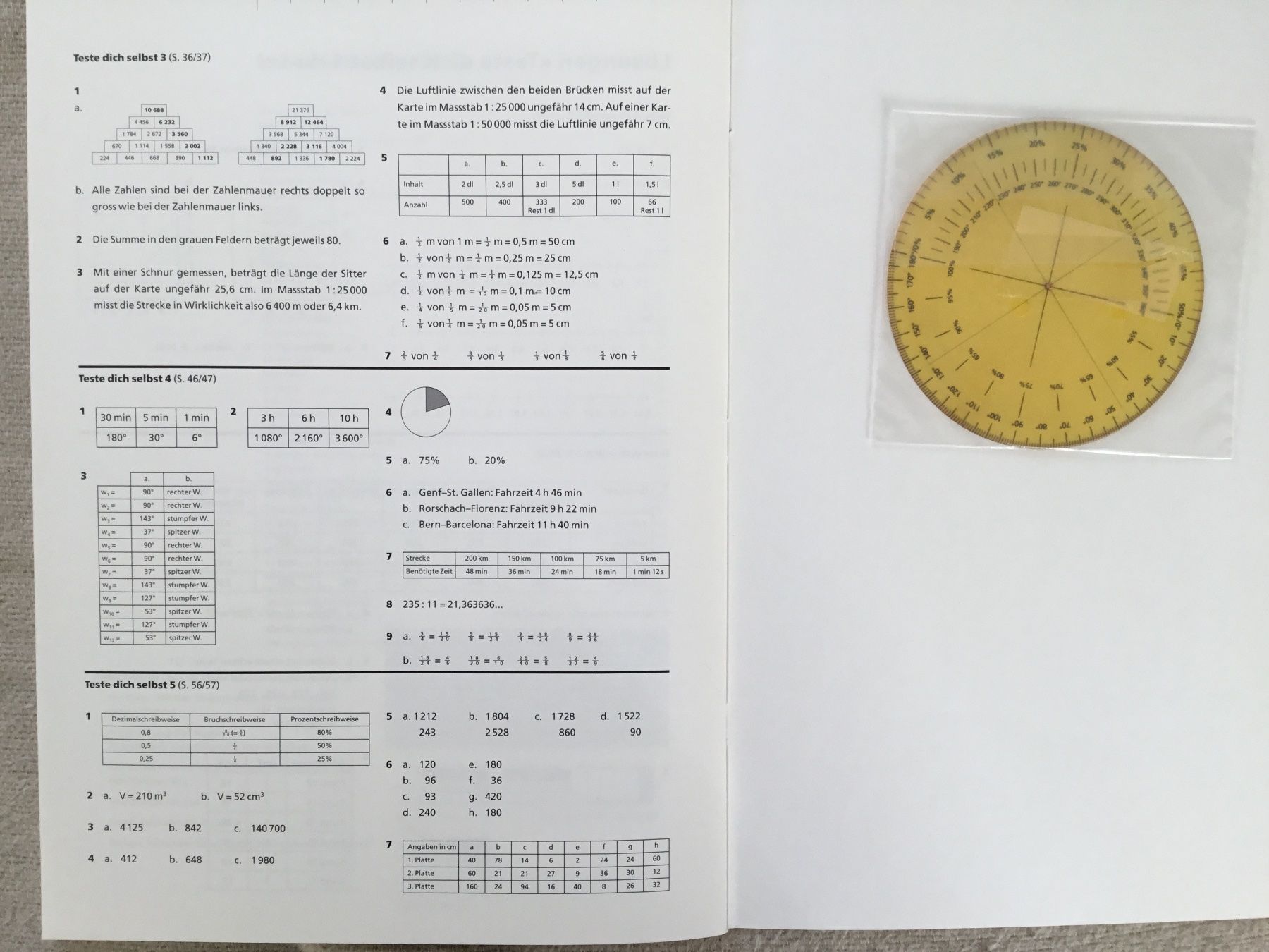 Libri: Lehrmittel Das Zahlenbuch 6 mit Übungsheft – Nuovo (secondo la descrizione) da Diessenhofen venduto da quinto9 5