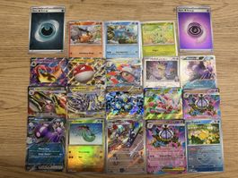 Pokemon Carte EX lotto misto 23 Carte