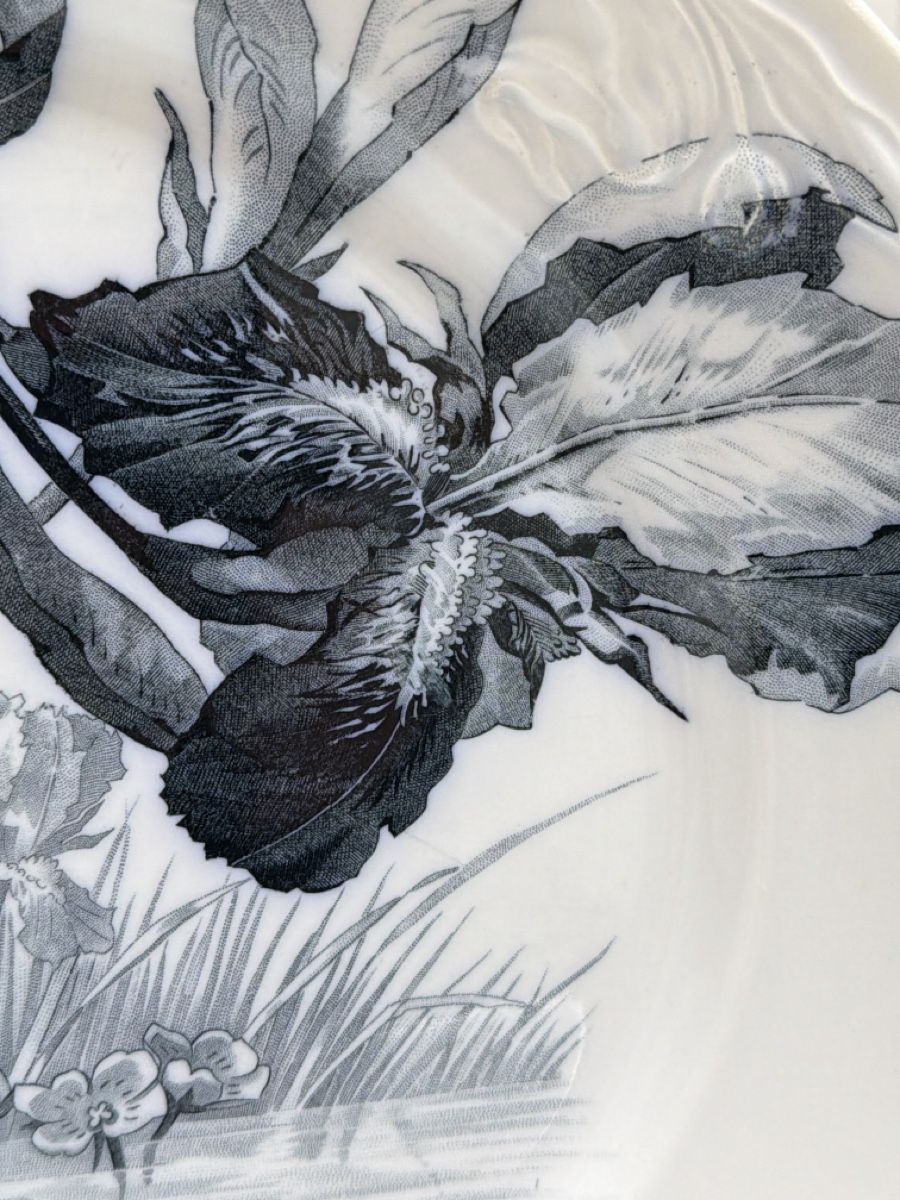 Villeroy & Boch Piatti: Villeroy und Boch, grosser Teller, Iris. – Usato da Biberist venduto da Momo33 7