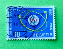 Nr.436 mit Stempel Sondermarken zum UIT-Kongress   
