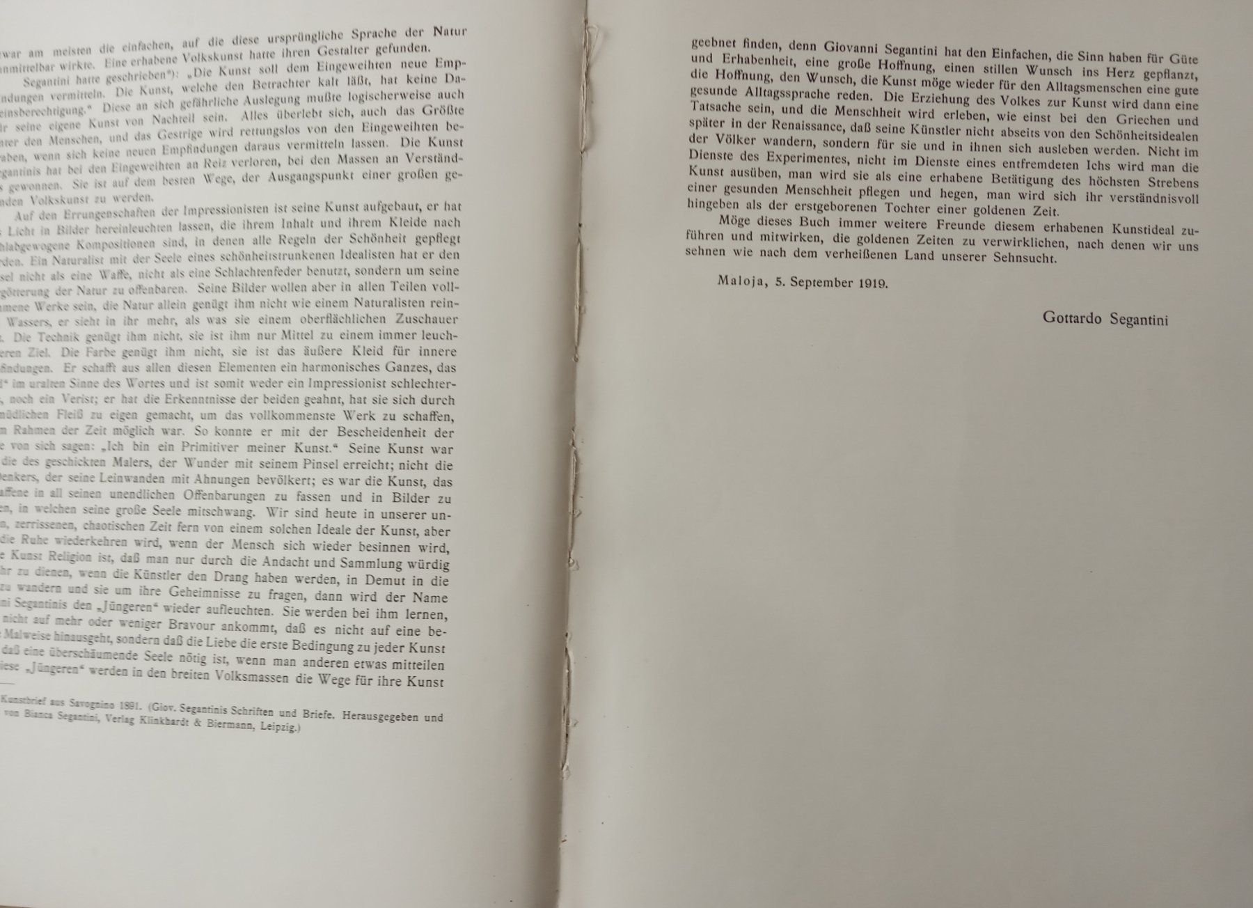 Libri: GIOVANNI SEGANTINI, 1919 – Usato da Chur venduto da Nisami 1