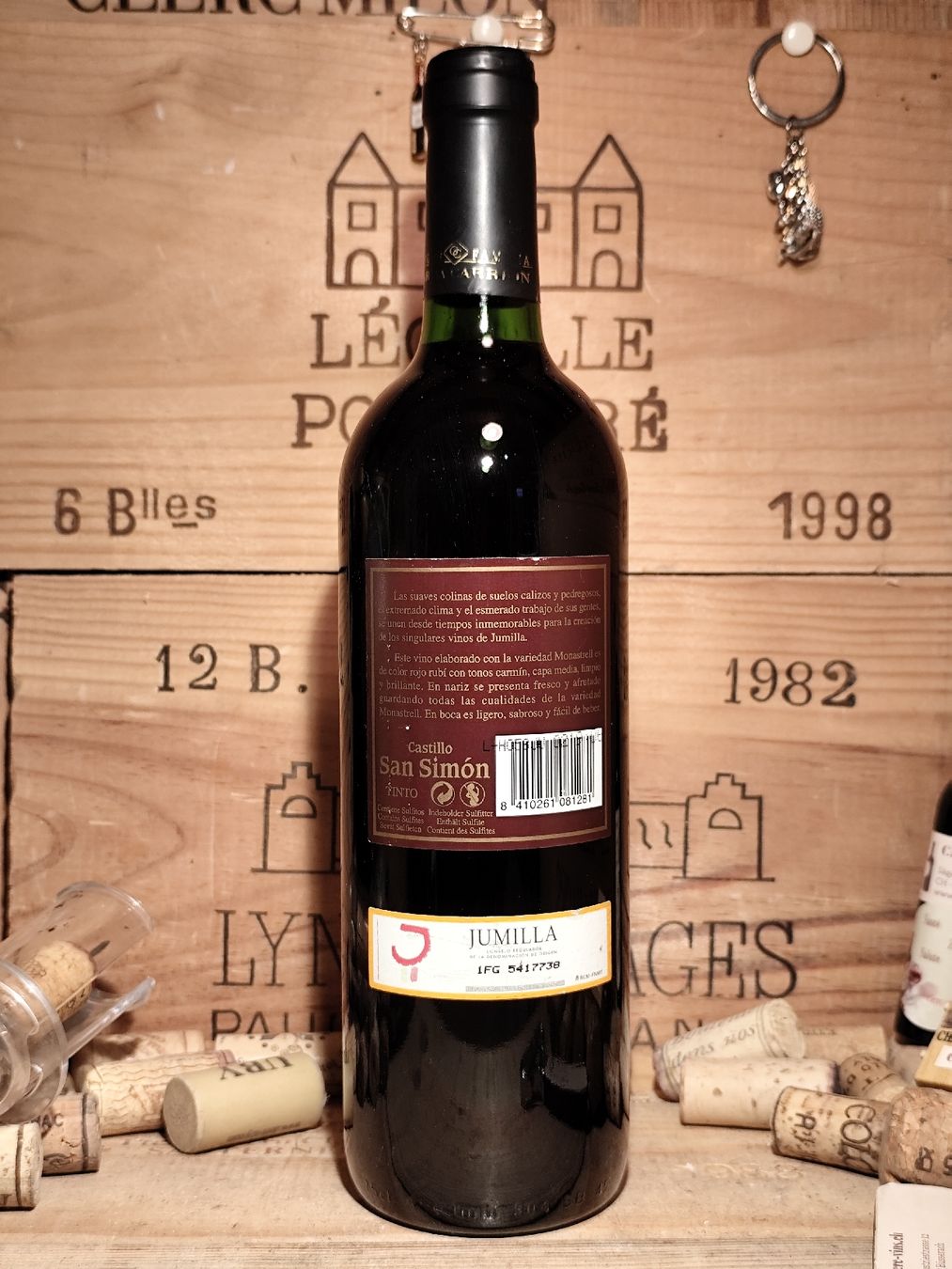 Vino: 2007 Castillo San Simón, Jumilla – Nuovo e nell'imballaggio originale da Büsserach venduto da Vintage-vins 2