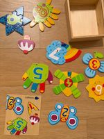 Puzzle en bois  — jouet bébé éducatif