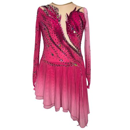 Eiskunstlauf Eislauf Kürkleid 152 neu mit Etikett