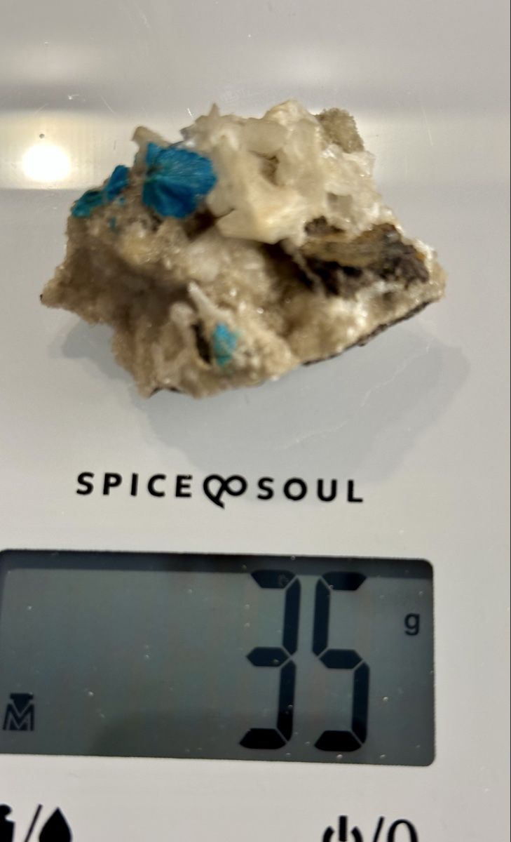 Mineralien & Heilsteine: Cavansit& Stilbit auf Matrix 4x5cm✨Sammlerstück✨ – Gebraucht aus Zürich von c_d_r 2