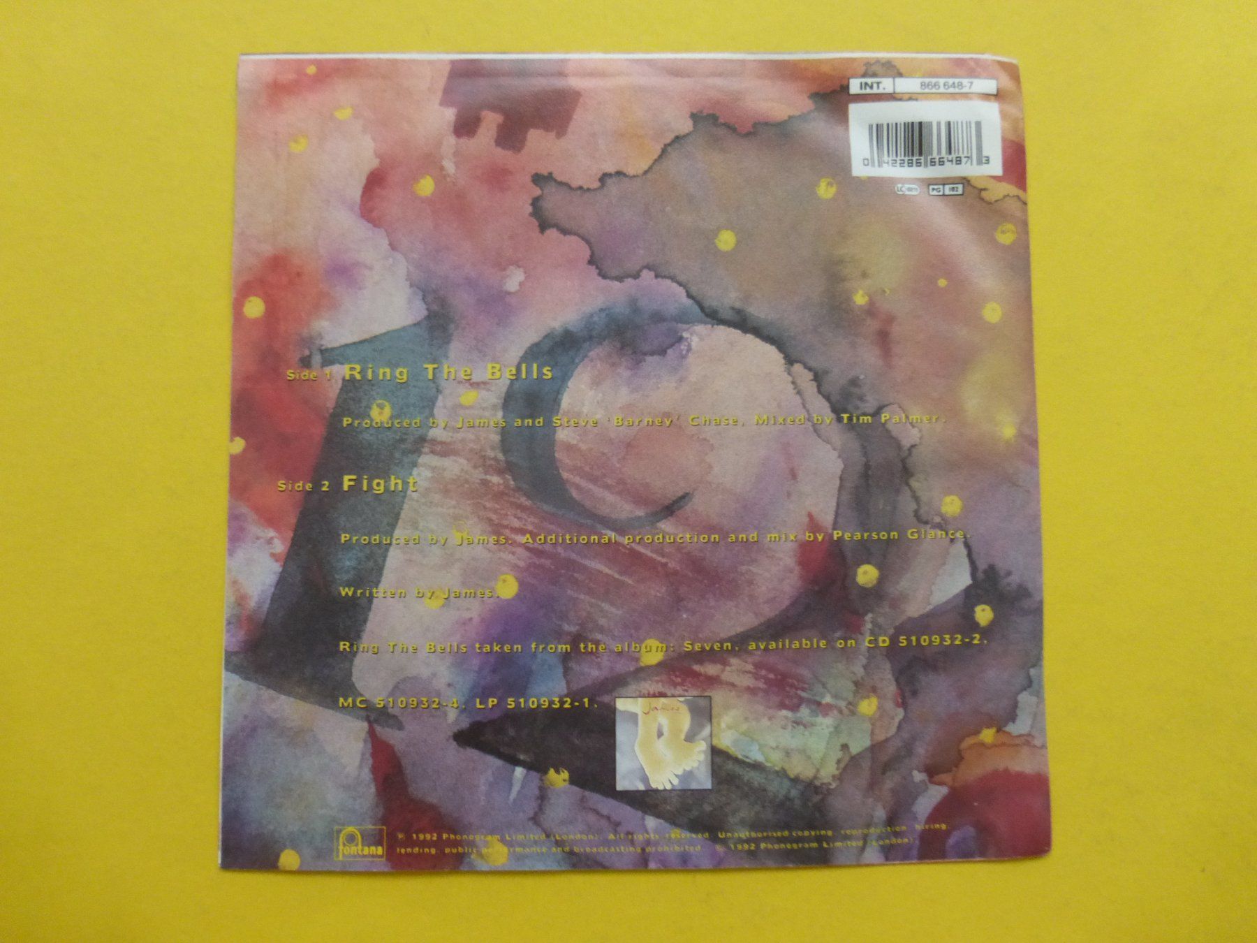 Vinyles: James – Ring The Bells – D'occasion à Zürich par Swiss57 1