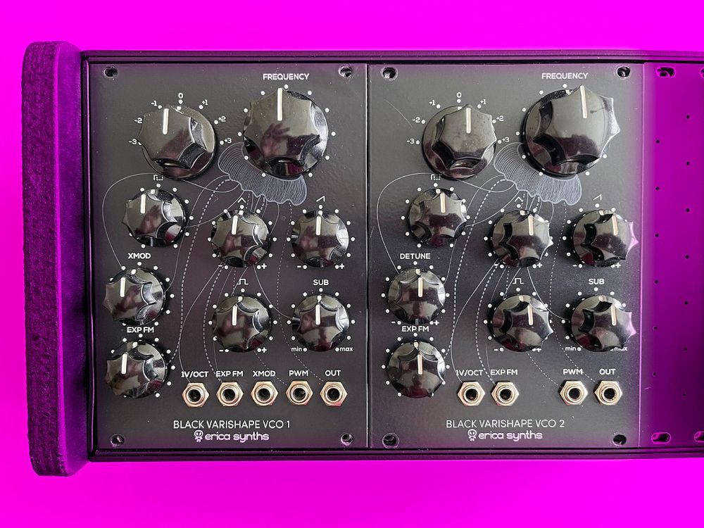 Erica Synths - Black VCO1 & VCO2 - Eurorack Modular | Acheter sur Ricardo