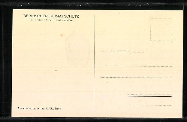 Cartoline postali: AK Bümpliz, Schloss – Usato da Berlin venduto da bartko-reher 1