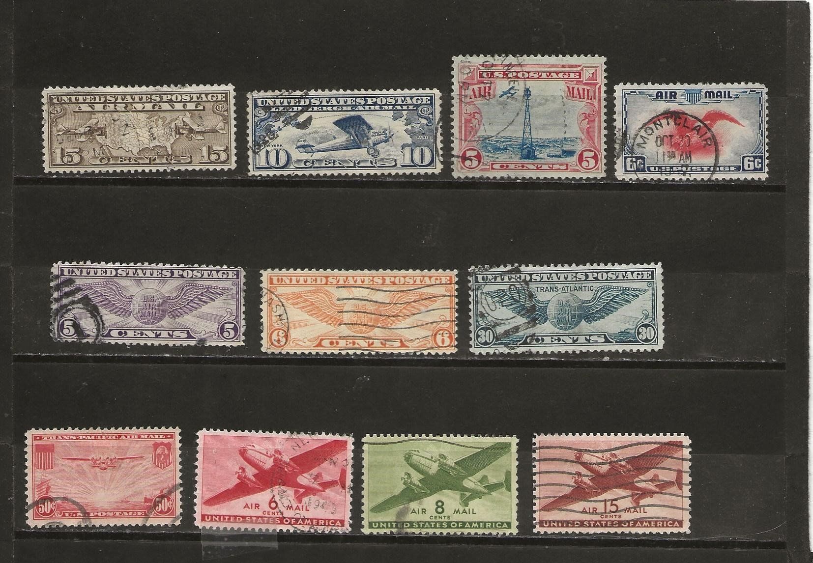 Alle Briefmarken: USA AIR MAIL 1926 ... – Gebraucht aus Sion von PierreP01