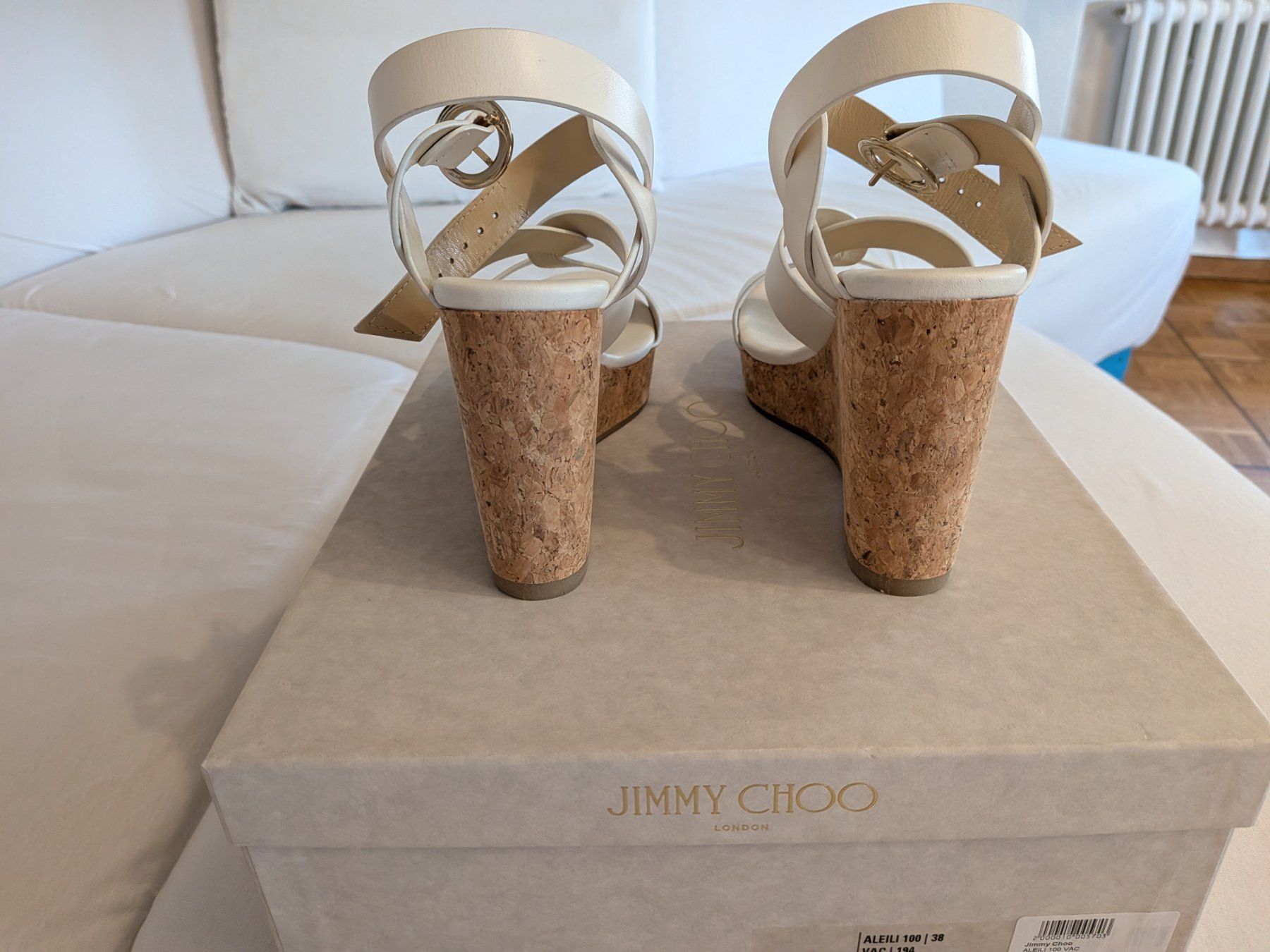 Jimmy Choo Scarpe da donna: Jimmy Choo High Sandals – Nuovo (secondo la descrizione) da Oberägeri venduto da obr_f5w9 2