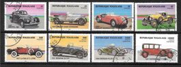 Togo Serie 1792 - 1799 Autos gestempelt 15.11.1984