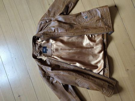 Schöne Lederjacke Grösse 38