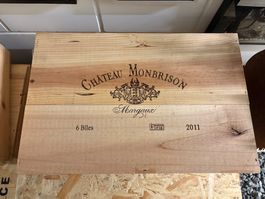 6 Flaschen Château Monbrison  2011 - OHK ungeöffnet