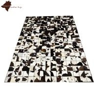 Kuhfell Teppich Patchwork