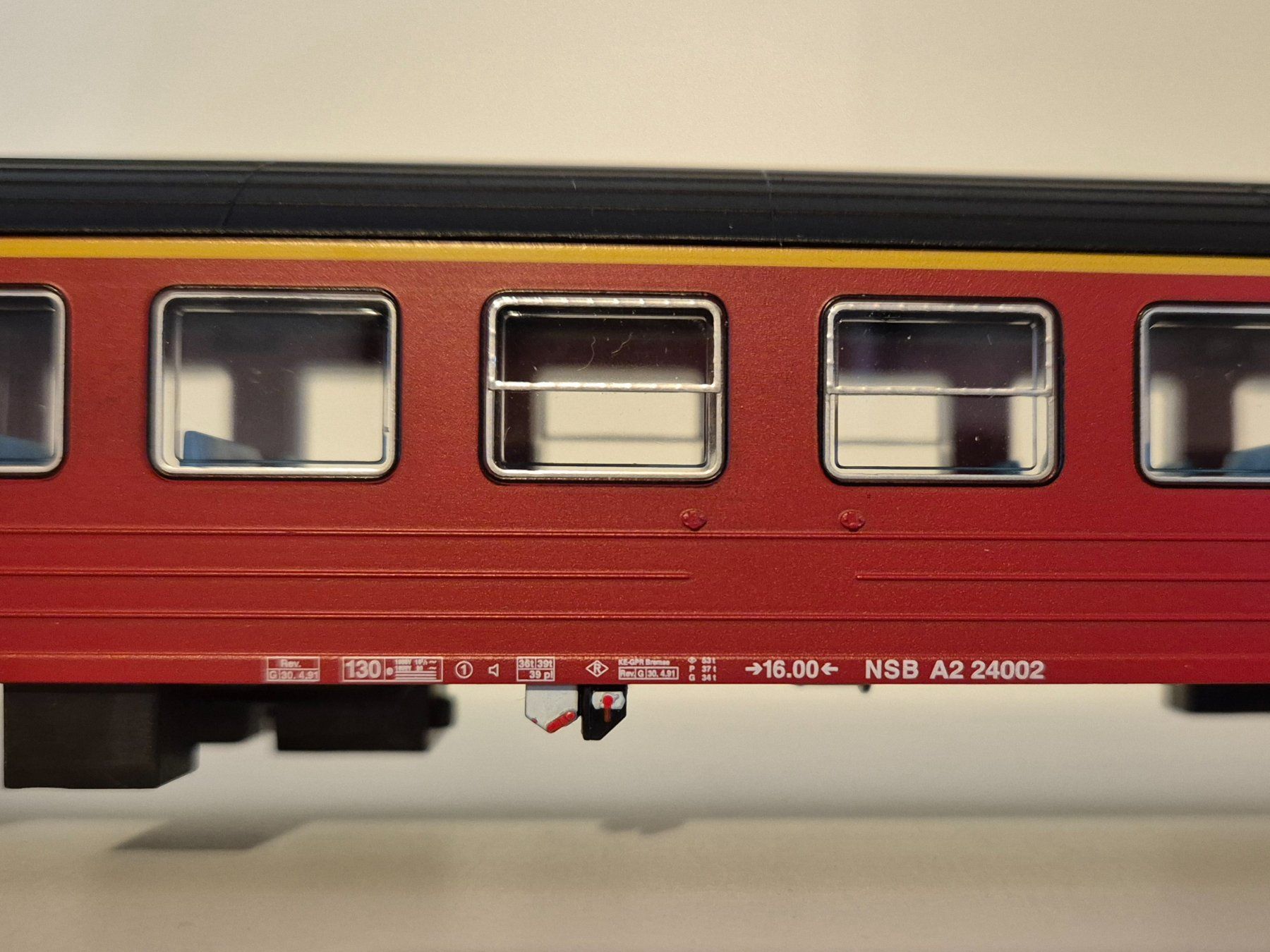 Trains électriques: NMJ H0 NSB A3 1. Klasse – D'occasion à Wittenwil par ced_q8j7 4