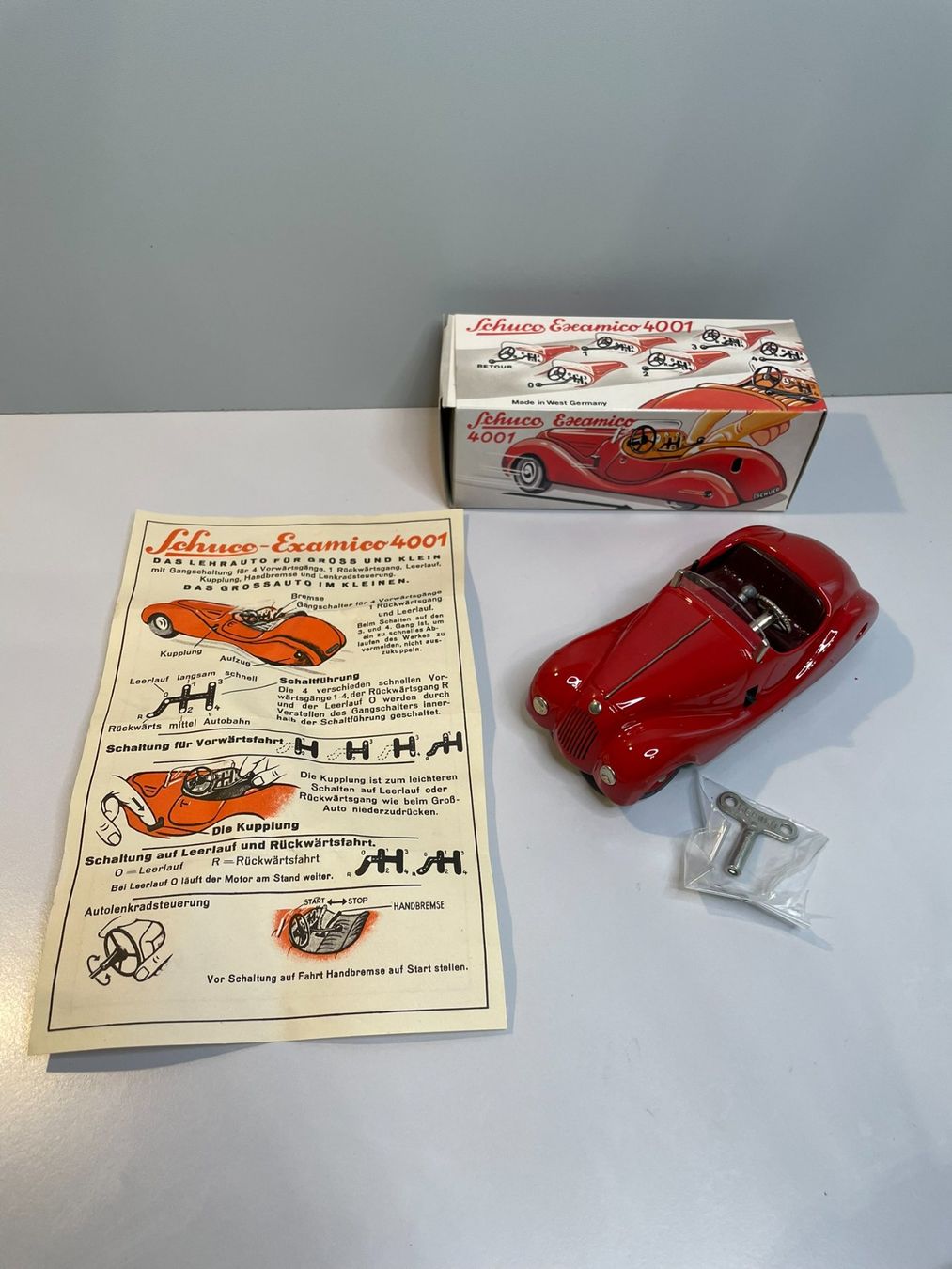 Schuco Modellautos: Schuco Examico 4001 "rot" – Neu und originalverpackt aus Bättwil von Samuel_Wyss