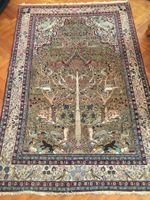 Isfahan Teppich mit Lebensbaum