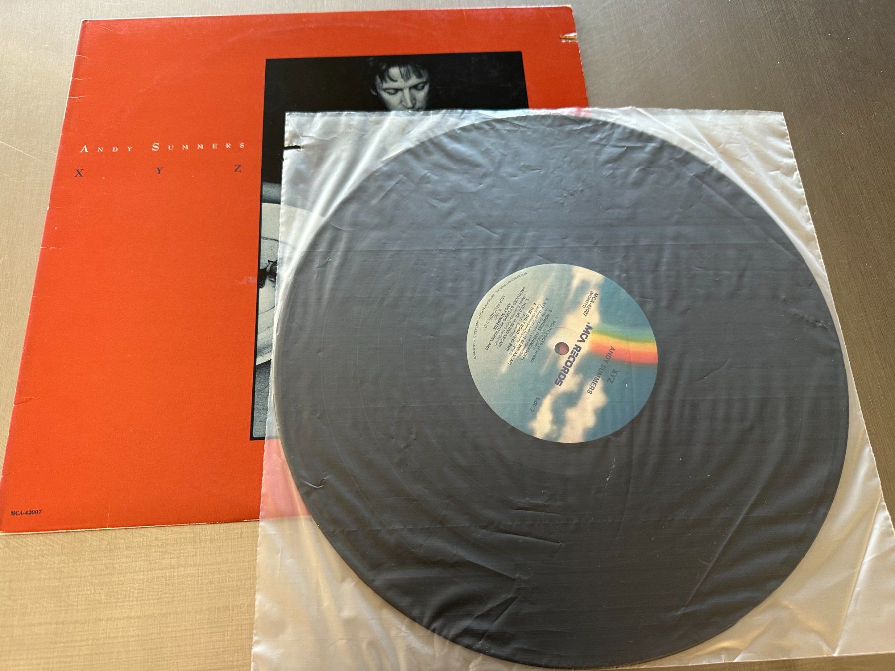 Dischi in vinile: ANDY SUMMERS LP XYZ – Usato da Sion venduto da jaipur1401 2